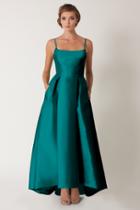Black Halo Eve Adashi Gown In Celadon, Size 0