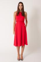 Black Halo Sanibel 2 Piece Dress With Invisible Zipper In Wildfire, Size 10