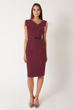Black Halo Tropical Crepe Jackie O Dress In Heroine, Size 10