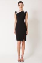 Black Halo Daytona Sheath Dress In Black, Size 8