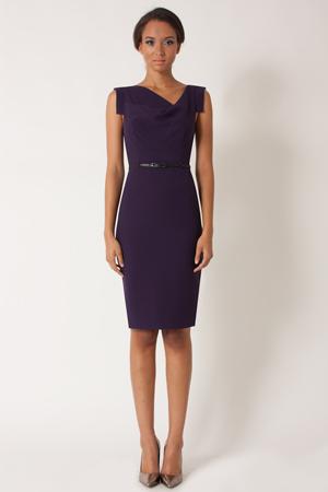 Black Halo Tropical Crepe Jackie O Dress *online Exclusive*