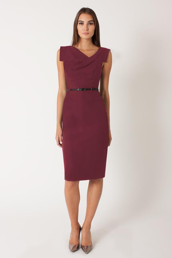 Black Halo Tropical Crepe Jackie O Dress In Heroine, Size 12