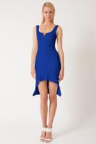 Black Halo Dallas Dress In Cobalt, Size 12