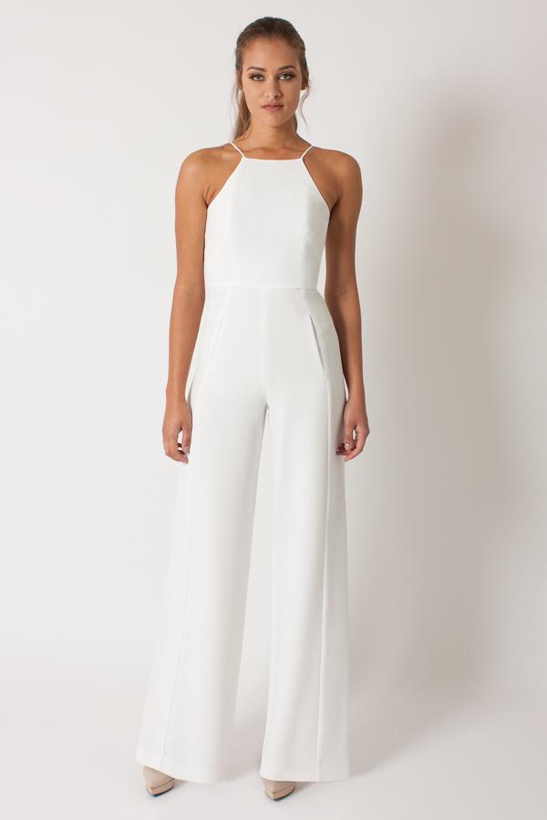 Black Halo Joaquin Jumpsuit In Black, Size 12