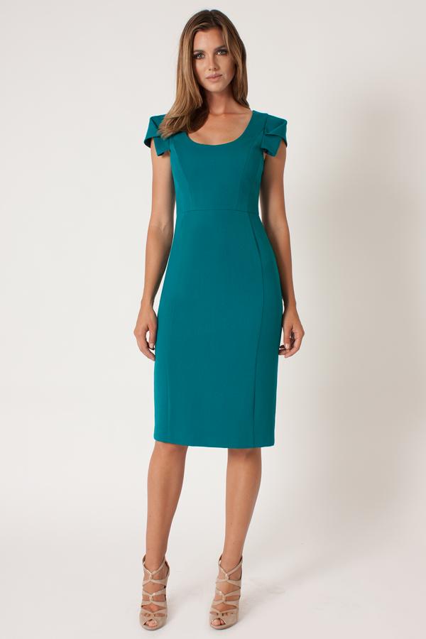 Black Halo Amelie Sheath Dress In Black, Size 2