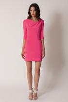 Black Halo 3/4 Sleeve Jackie O Dress Mini Dress In Mermaids Kiss, Size 10