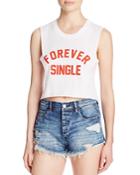 Private Party Forever Single Muscle Crop Tank