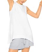 B New York Flared Sleeveless Tunic Top