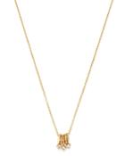 Zoe Chicco 14k Yellow Gold Diamond Charm Necklace, 18