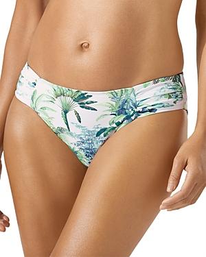 Tommy Bahama Art Of Palms Reversible Shirred Hipster Bikini Bottom