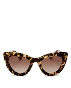 Kate Spade New York Luann Cat Eye Sunglasses, 50mm