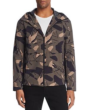 Theory Wright Delfine Camouflage Hooded Jacket