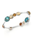Ippolita Sterling Silver Rock Candy Mixed Stone Bangle In Safari - 100% Bloomingdale's Exclusive