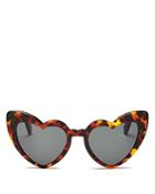 Saint Laurent Women's Loulou Heart Sunglasses, 53mm