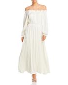 Bcbgmaxazria Gardenia Off-the-shoulder Dress