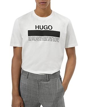 Hugo Daitai Cotton Logo Graphic Tee