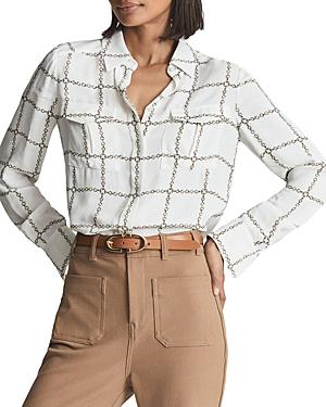 Reiss Edie Chain Detail Shirt