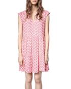Zadig & Voltaire Rito Eyes Mini Dress