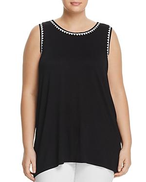 Vince Camuto Plus High/low Tank
