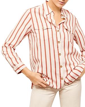 Gerard Darel Nerina Striped Blouse