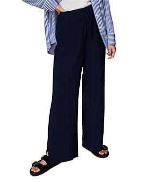 Whistles Nicola Pull On Wide Leg Pants