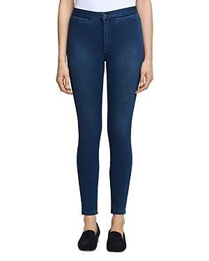 L'agence Yasmeen High Rise Skinny Jeans In River Blue