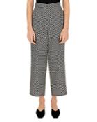 Max Mara Leisure Acerbo Silk Straight Cropped Trousers