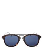 Dior Double Bar Square Sunglasses, 52mm