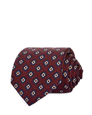Canali Diamond Medallion Silk Classic Tie