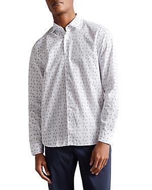 Ted Baker Tendrin Diamond Geo Print Shirt