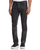 Prps Goods & Co. Le Sabre Moto Slim Fit Jeans In Black