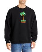 Bricktown Palm Tree Cotton Sweatshirt