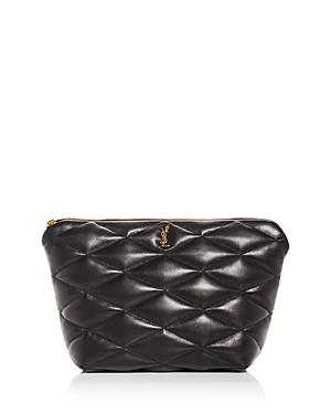 Saint Laurent Sade Medium Quilted Leather Pouch