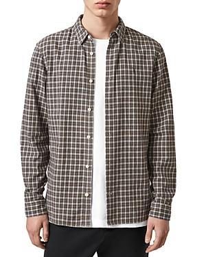 Allsaints Balcom Grid Pattern Shirt