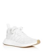 Adidas Women's Nmd R2 Knit Lace Up Sneakers