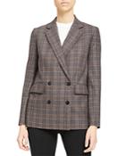 Theory Piazza Double Breasted Button Front Jacket