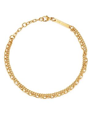 Zoe Chicco 14k Yellow Gold Double-chain Bracelet