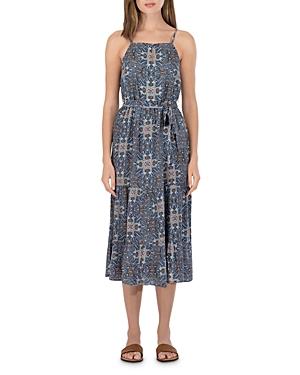 B Collection By Bobeau Printed Tiered Tank Midi Dress