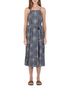 B Collection By Bobeau Printed Tiered Tank Midi Dress