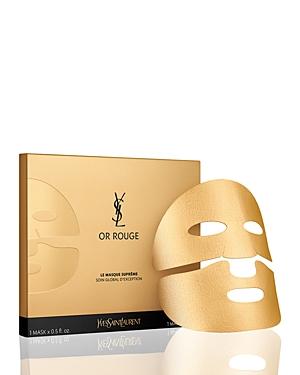Yves Saint Laurent Or Rouge Le Masque Supreme Regenerating Sheet Mask, Pack Of 6