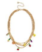 Baublebar Blossom Layered Necklace, 16
