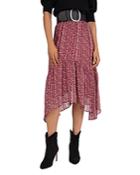 Ba & Sh Domeo Asymmetric Midi Skirt