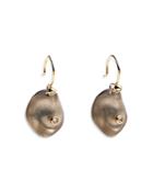 Alexis Bittar Organic Disc Small Drop Earrings