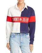 Tommy Jeans '90s Cropped Rugby Shirt