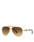 Versace Men's Pilot Sunglasses, 59mm