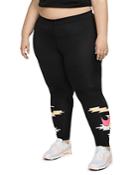 Nike Plus Size Graphic Print Leggings