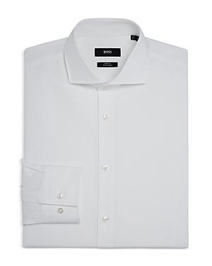 Boss Men's Jason Cotton Textured Slim Fit Dress Shirt