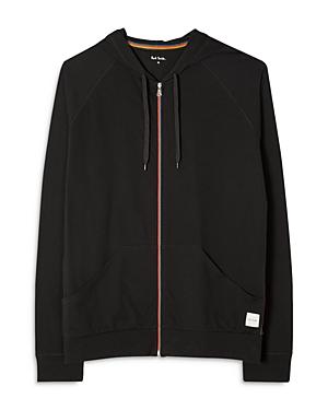 Paul Smith Cotton Solid Full Zip Hoodie