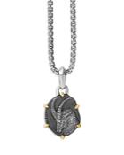 David Yurman Sterling Silver & 18k Yellow Gold Zodiac Capricorn Amulet Enhancer