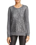 Foxcroft Pixie Lace Front Sweater